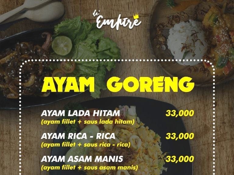 \"Menu